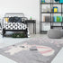Amigo 326 Pink Rabbit Kids Rug - ADORE RUGS and FLOORING